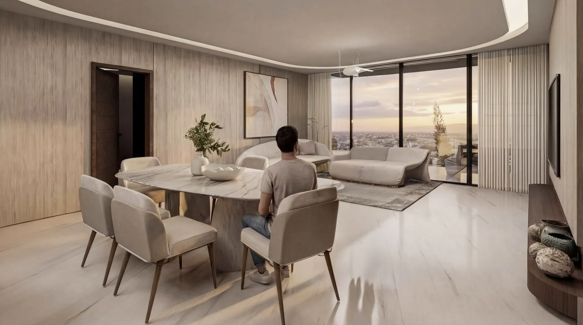 Interior del Apartamento 1